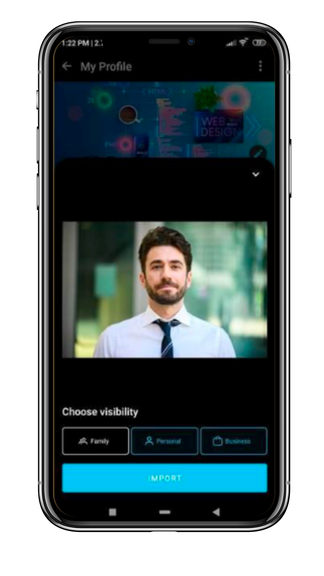 Social circles companion screen